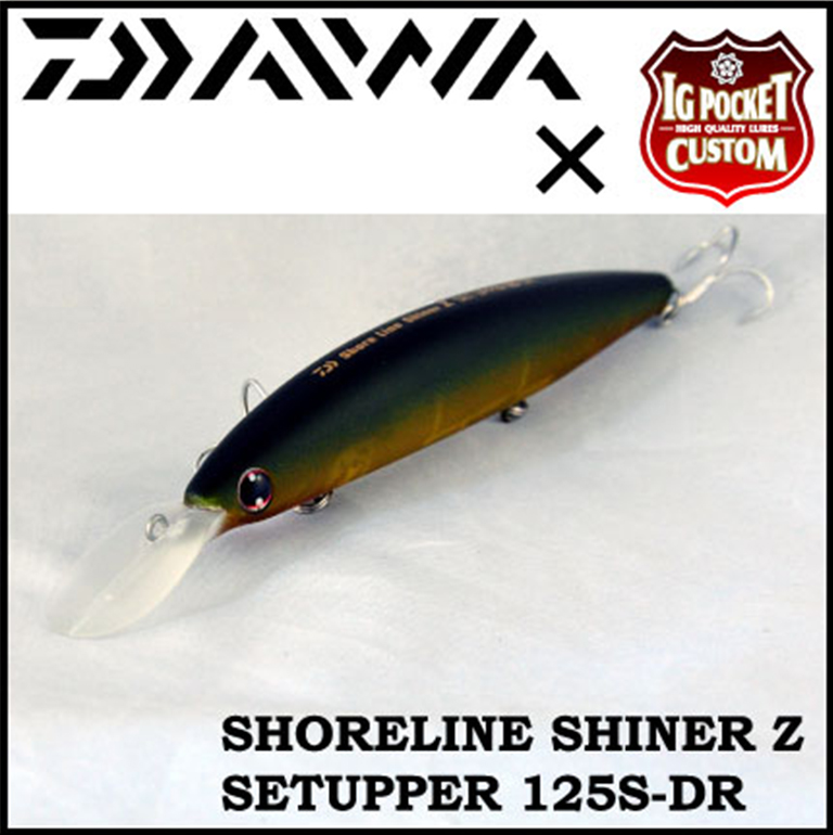 ダイワ（Daiwa）ショアラインシャイナーZ　セットアッパー　125S-DR IGエガニ 